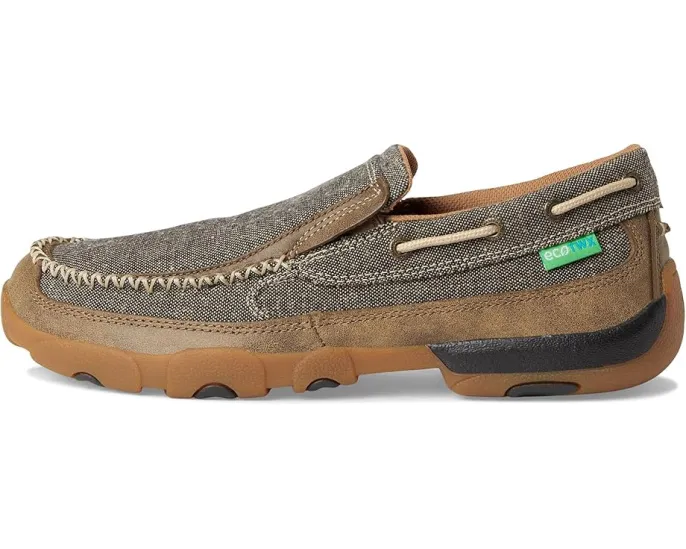 Мокасины Twisted X MDMS012 из экологичного текстиля ecoTWX с амортизированным воротником