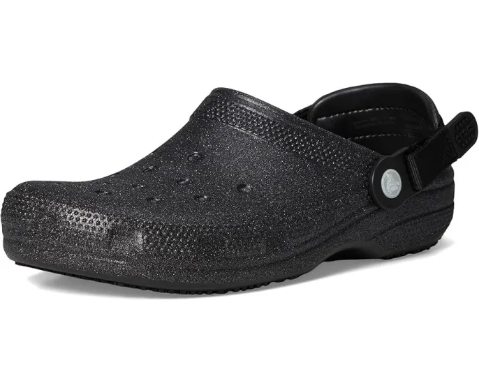 Классические рабочие сабо Crocs с противоскользящей подошвой и регулируемым ремешком