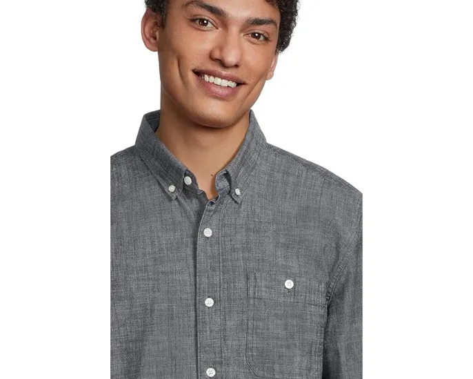 Рубашка Comfort Stretch Chambray L.L.Bean
