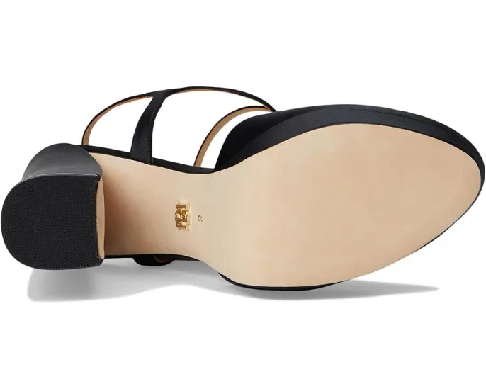 Badgley Mischka Туфли Janessa на платформе с крупным цветком и ремешком