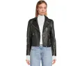 Кожаная косуха AllSaints Dalby Biker с асимметричной молнией