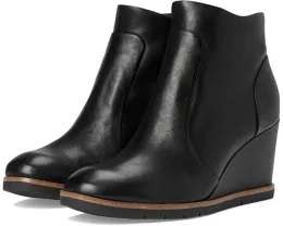 Ботинки Sofft Maguire с высоким клиновидным каблуком и водонепроницаемой кожей