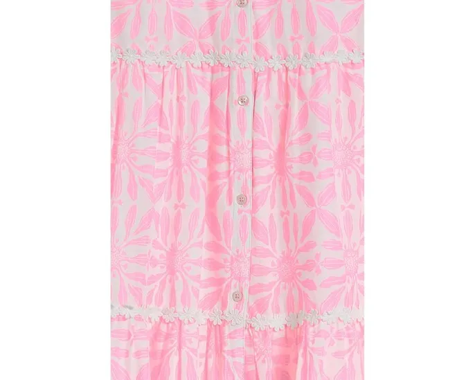 Платье Evie от Vineyard Vines с цветочным принтом для детей