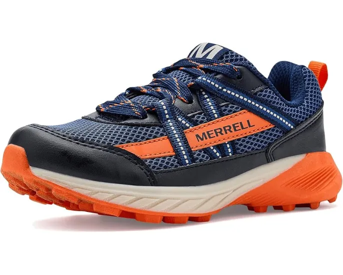 Merrell Kids легкие кроссовки Copter Trek с фиксатором шнурков