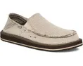 Sanuk Donny Hemp Two-Tone экологичные кеды из конопли с мягкой стелькой