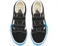 Кроссовки Vans Kids Old Skool V Wave с верхом из замши и холста на липучках