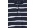 Футболка–поло Janie and Jack Stripe Henley для детей в полоску