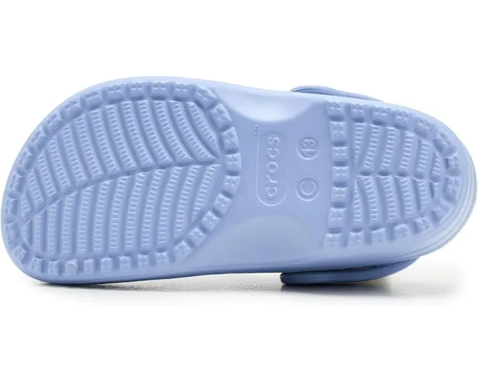 Классические сабо Crocs для детей с цветочным ажурным дизайном