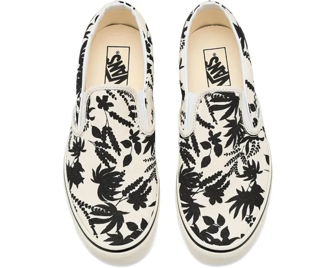 Vans Classic Slip On слипоны с вафельной подошвой и мягким воротником