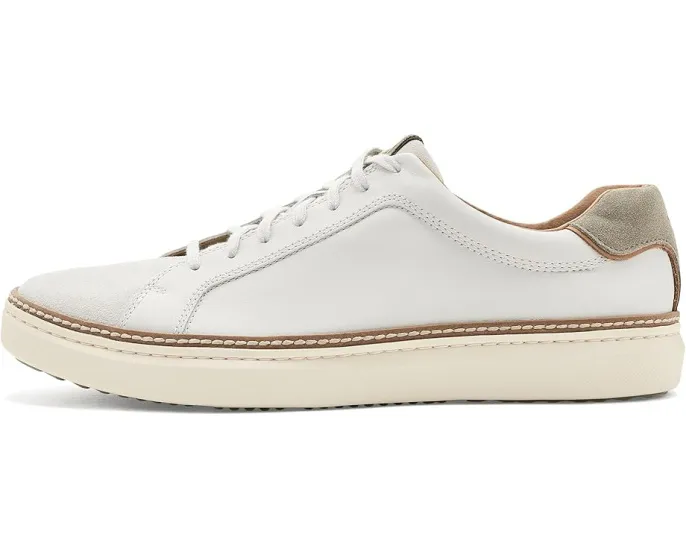 Кроссовки Mcguffey 2 Lace-To-Toe от Johnston & Murphy бежевые с замшевыми вставками