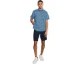 Рубашка UNTUCKit Zamora Performance Printed с коротким рукавом из нейлона