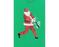 Футболка бейсбольная ChalkTalk SPORTS Home Run Santa
