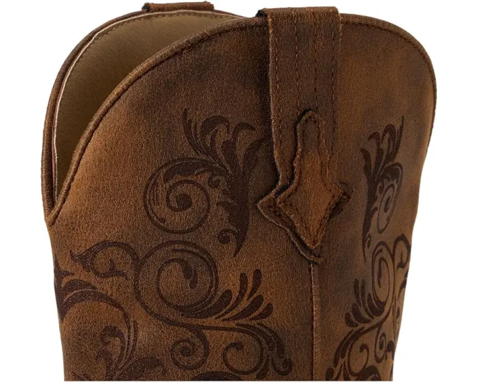 Ковбойские сапоги Roper Bailey Laser с лазерной гравировкой и квадратным носком