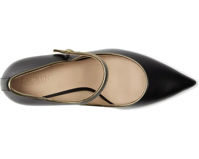 Lauren Ralph Lauren туфли Lanette на каблуке с металлической отделкой