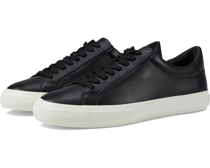 Кроссовки Vince Fulton из кожи с контрастным воротником