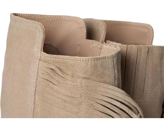 Ботинки Lucky Brand Boswell до колена с бахромой и квадратным каблуком