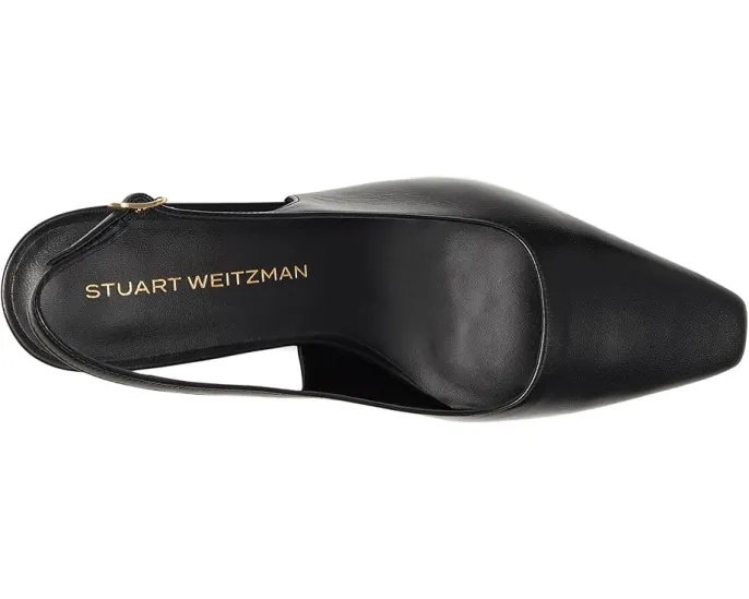 Босоножки Stassi Slingback 50 Stuart Weitzman с квадратным носком