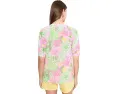 Топ Lilly Pulitzer с коротким рукавом Elsa из шелка
