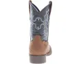 Ariat Kids Tombstone ковбойские сапоги с квадратным носком и съемной стелькой Booster Bed