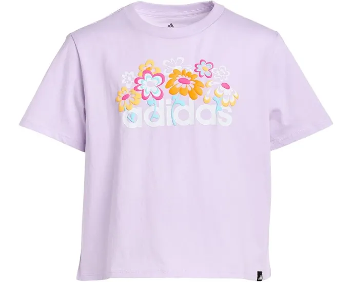 adidas Kids Футболка с принтом для тренировок из ткани climalite