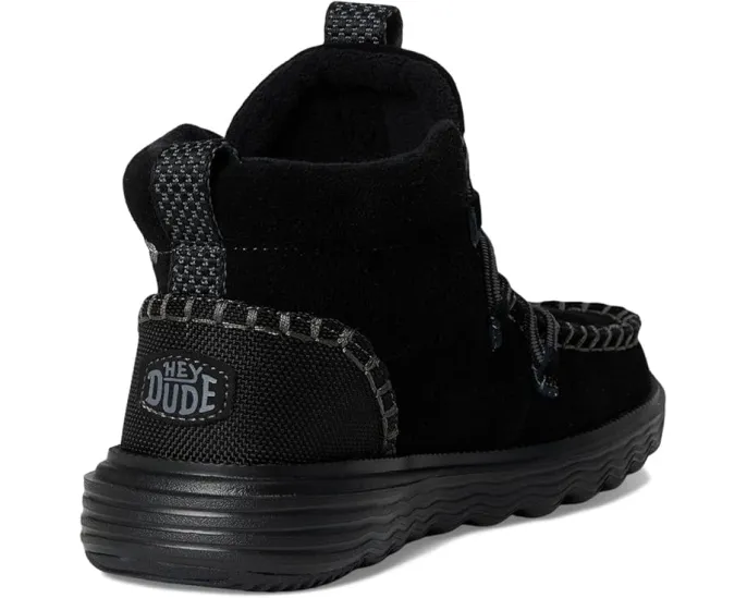 Ботинки Hey Dude Reyes Suede на шнурках с круглым носком