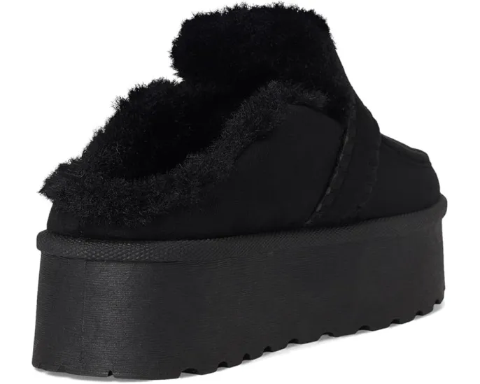 Loafers Vintage Havana Sammy с искусственной овчиной и платформой