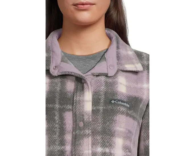 Куртка-рубашка Columbia Benton Springs Shirt Jacket II с застежкой на пуговицах и накладными карманами