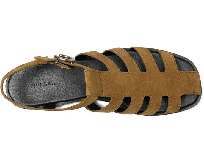 Сандалии Melina от Vince из замши в стиле рыбацких