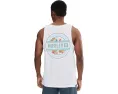Hurley Filler Топ без рукавов с круглым вырезом и принтом