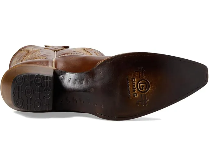 Ковбойские сапоги Corral Boots L2068 с квадратным носком и декоративной голенищем