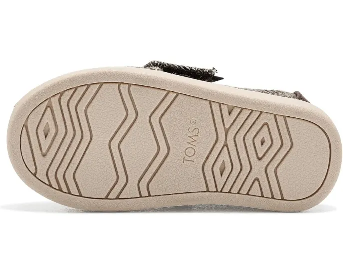 Детские туфли TOMS Alpargata темно коричневые