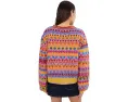 Свитер Free People Favorite Things с круглой горловиной и узором