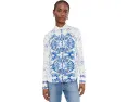 Блуза Johnny Was The Janie Favorite Button Front Shirt Vallora с принтом
