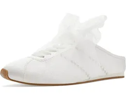 Слипоны Badgley Mischka Willy из атласа с тюлевыми шнурками и удобной колодкой