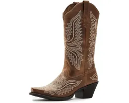 Ковбойские сапоги Ariat Round Up Collins с зауженным носком и блоком каблука