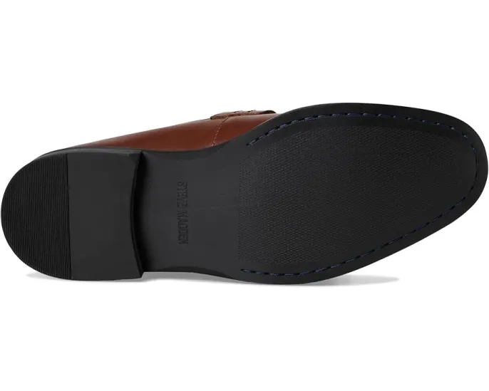 Лоферы Steve Madden Mammoth из кожи с квадратным каблуком
