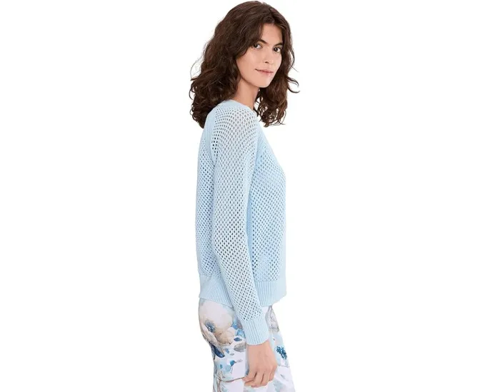 Свитер Elliott Lauren Open Mind с V-вырезом и ажурной вязкой