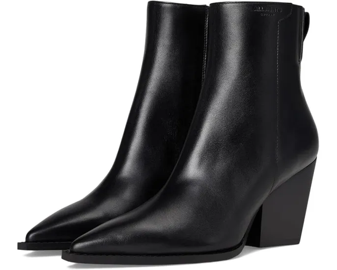 Ботильоны AllSaints Rizzo из мягкой кожи с квадратным носком