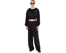 Кроп худи PUMA Essentials Graphics Bedazzled Cropped Hoodie с пайетками и объемными рукавами