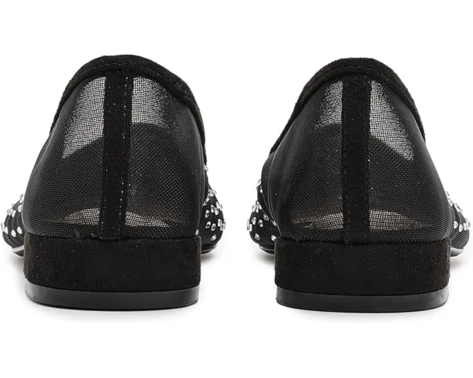 Балетки Gracelynn с острым носком стразами и каблуком 2.5 см