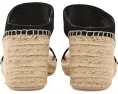 Сандалии Farren Espadrille с клиновидным каблуком и кожаным верхом от Franco Sarto