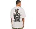 Футболка с коротким рукавом Cacti Short Sleeve Crew AllSaints с круглым вырезом