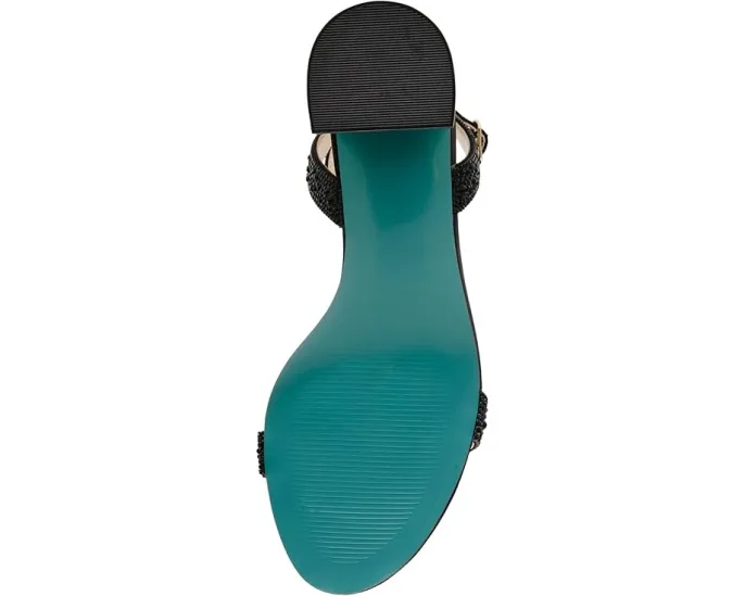 Сандалии Jean с квадратным каблуком и стразами от Blue by Betsey Johnson