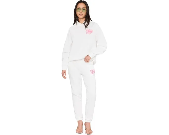 Худи Juicy Couture с регланными рукавами и пайетками Juicy спереди и сзади