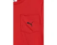 Детский набор футболка с карманом и флисовые шорты Puma