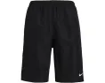 Шорты Nike Kids Breaker Logo Tape 7 дюймов (17.78 см) с внутренними трусиками и лентой с логотипом