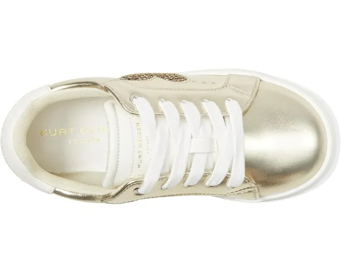 Детские кроссовки Kurt Geiger London Kids Mini Luckson Heart с сердечком