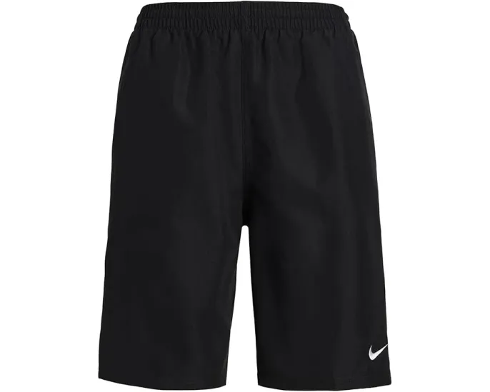 Шорты Nike Kids Breaker Logo Tape 7 дюймов (17.78 см) с внутренними трусиками и лентой с логотипом