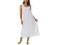 Ночная сорочка Eileen West без рукавов из хлопка длиной 50 дюймов