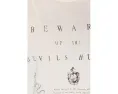 Футболка John Varvatos Beware Tee с принтом змеи